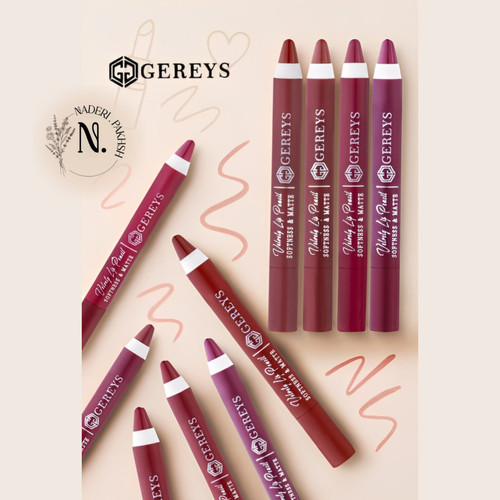 رژ لب مدادی و مات گریس مدل Velvety در 12 رنگ