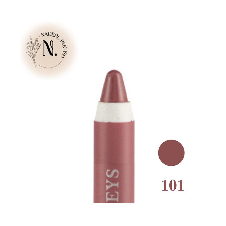 رژ لب مدادی و مات گریس مدل Velvety رنگ 101