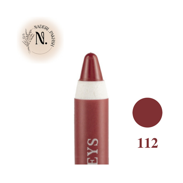 رژ لب مدادی و مات گریس مدل Velvety رنگ 112