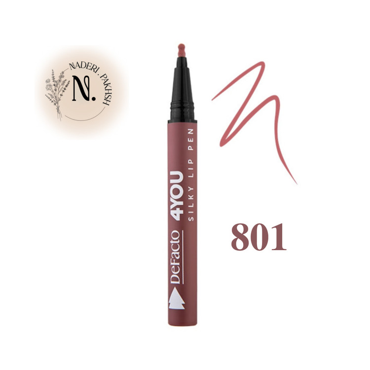 مداد لب مایع دیفکتو مدل 4YOU رنگ شماره 801