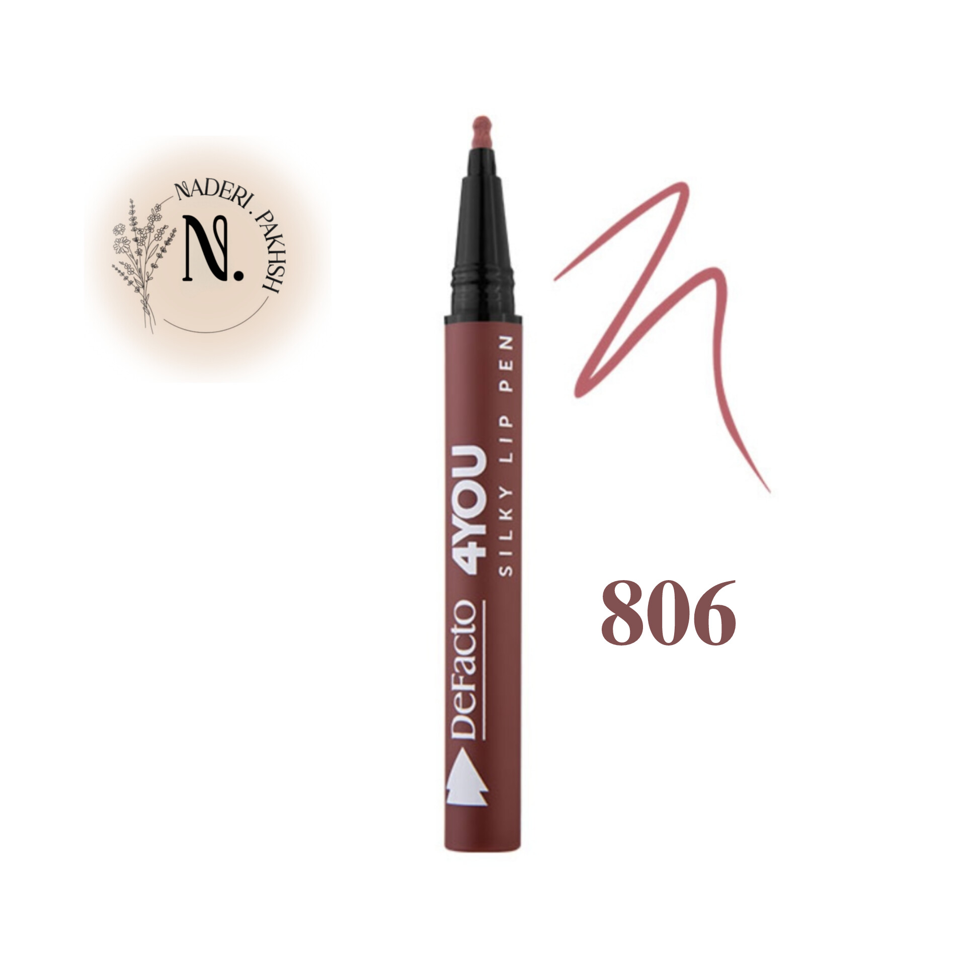 مداد لب مایع دیفکتو مدل 4YOU رنگ شماره 806