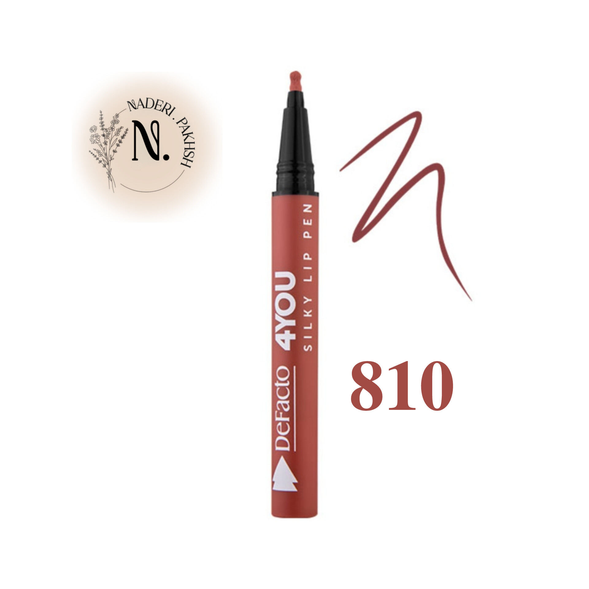 مداد لب مایع دیفکتو مدل 4YOU رنگ شماره 810