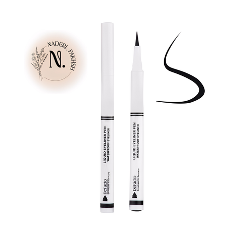 خط چشم سفید ماژیکی دیفکتو مدل ضد آب و اپلیکاتور نازک اصل