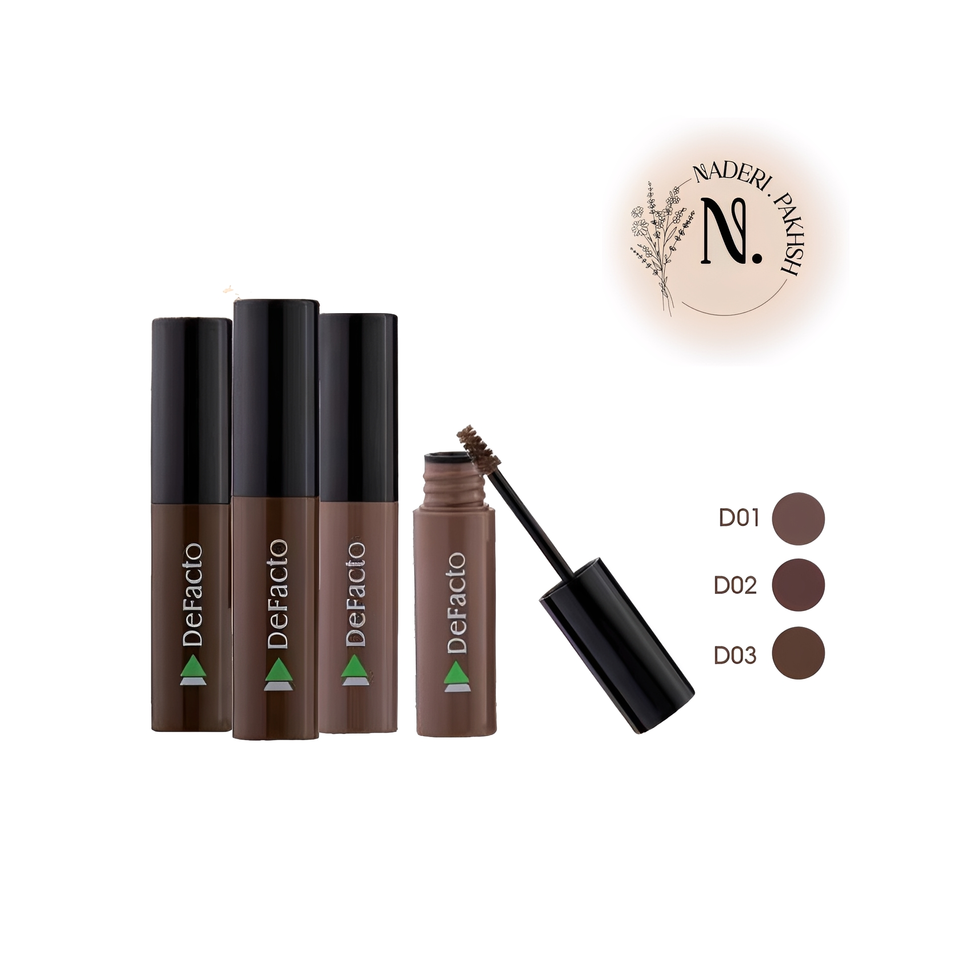 ریمل ابرو دیفکتو مدل رنگی