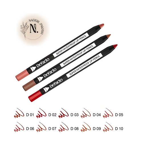 مداد لب ضد آب دیفکتو مدل شمعی اصل