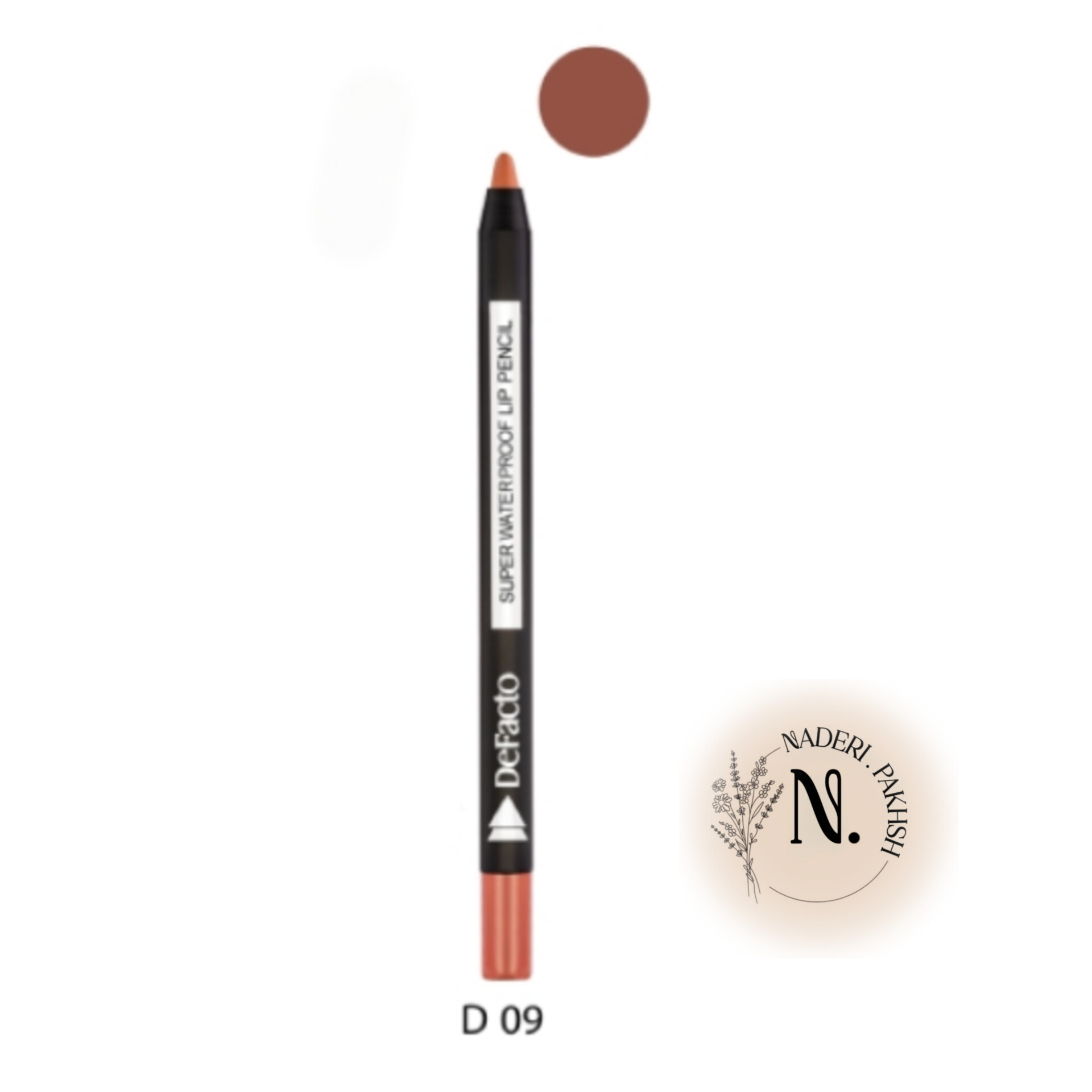 مداد لب ضد آب دیفکتو مدل شمعی اصل