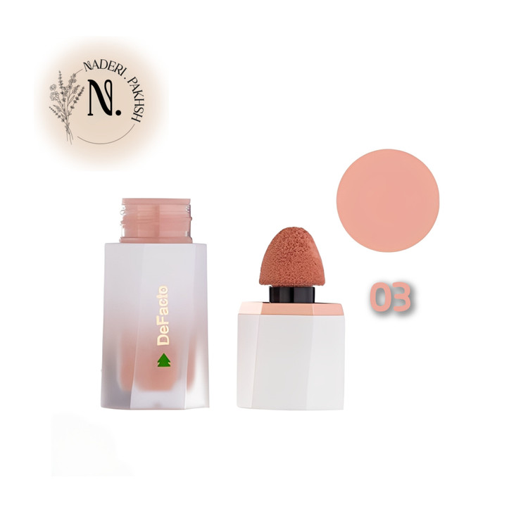 رژ گونه مایع دیفکتو مدل فاقد چربی حجم 5.2 میل اصل 03