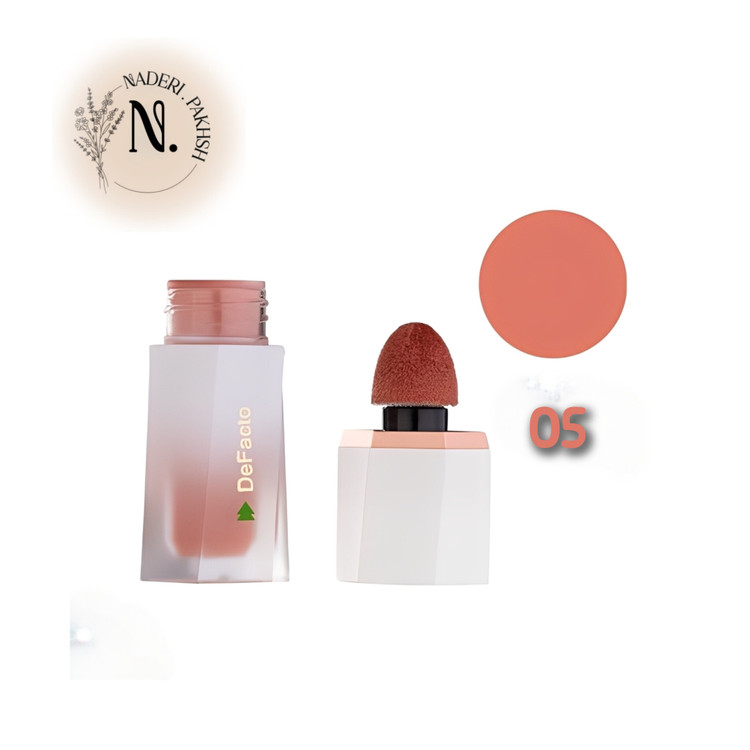 رژ گونه مایع دیفکتو مدل فاقد چربی حجم 5.2 میل اصل 05