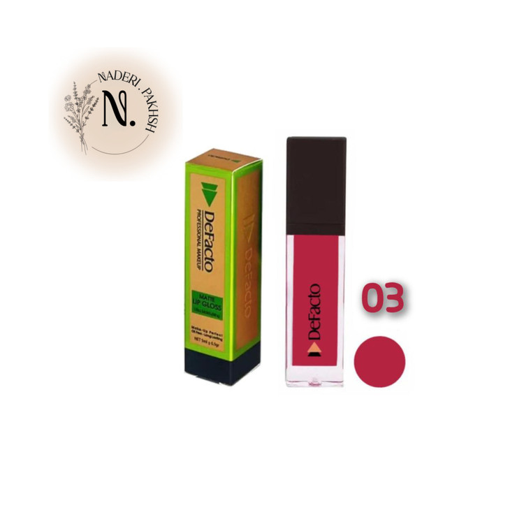 رژ لب مایع دیفکتو مدل مات حجم 5 میل اصل 03