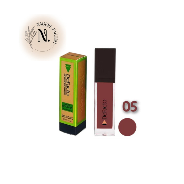 رژ لب مایع دیفکتو مدل مات حجم 5 میل اصل 05