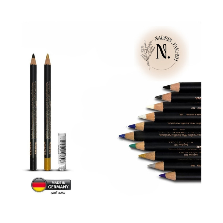 مداد چشم الاوا مدل ساده و گلیتری اصل آلمان