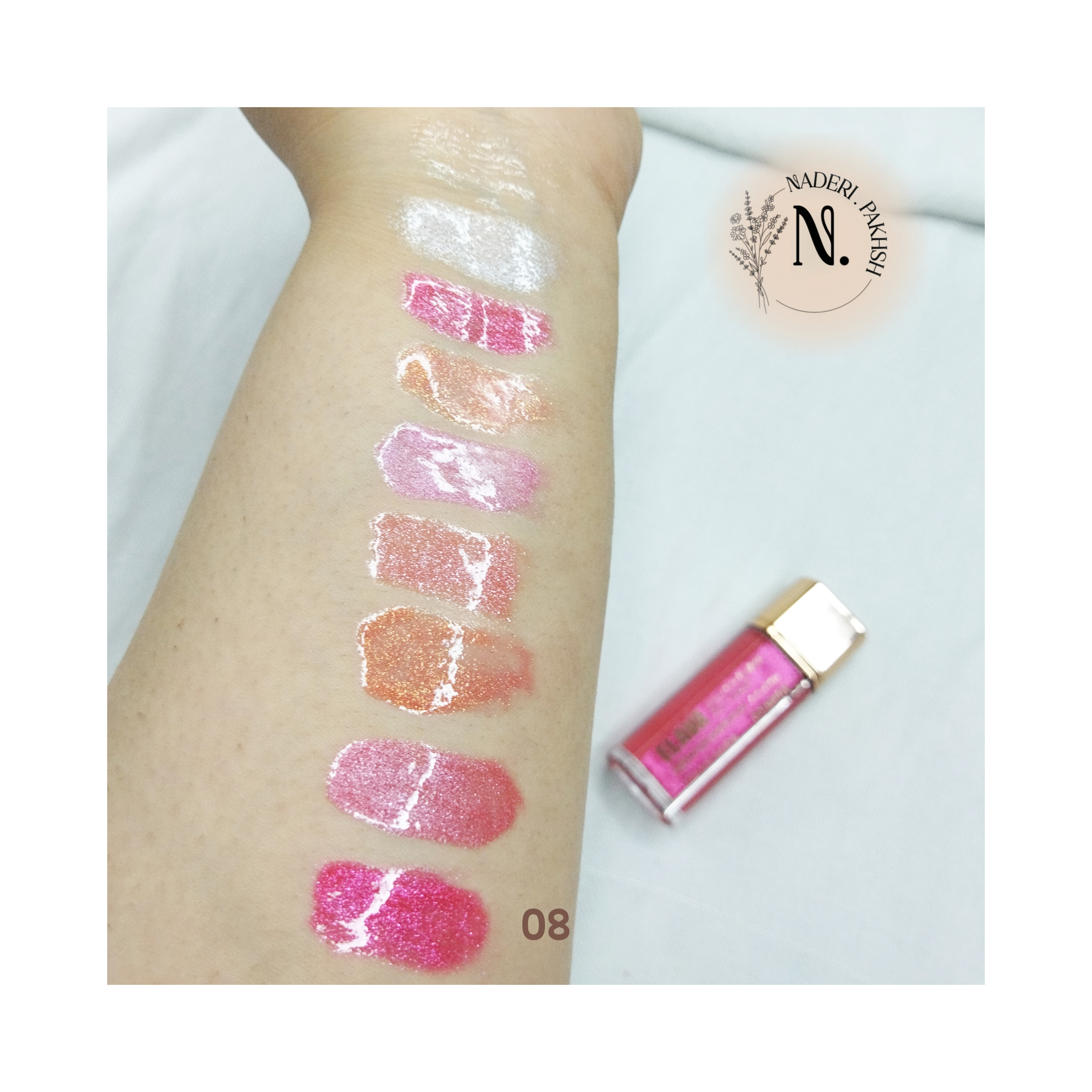 لیپ گلاس الاوا مدل شاین دار و ضد حساسیت اصل آلمان 508