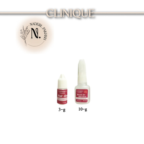 چسب ناخن کلینیک مدل Brush On Nails حجم 10 گرمی
