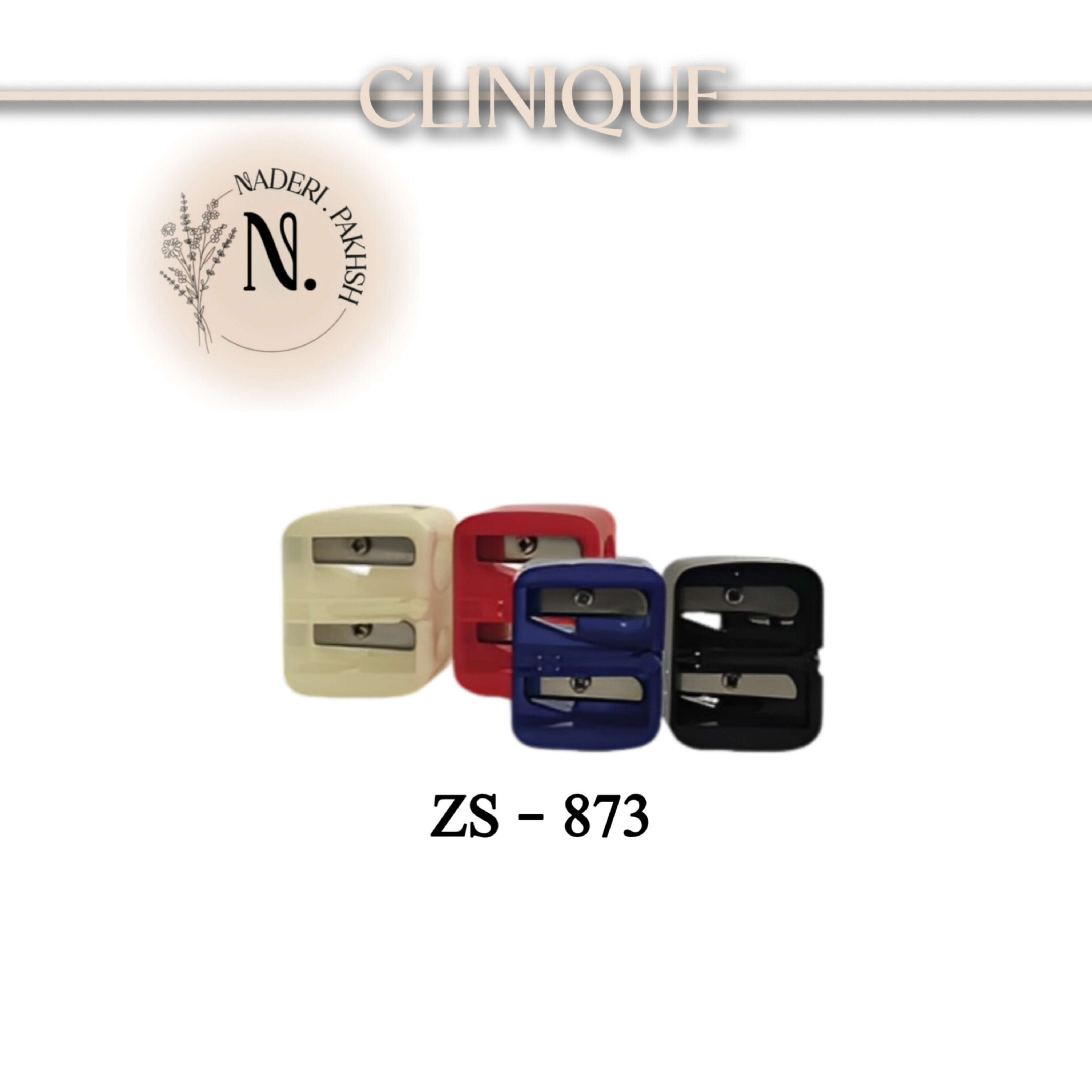 تراش آرایشی کلینیک مدل دو قلو تیغه آلمانی ZS-873