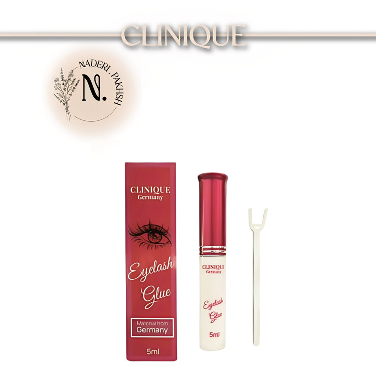 چسب مژه کلینیک حجم 5 میل اصل آلمان