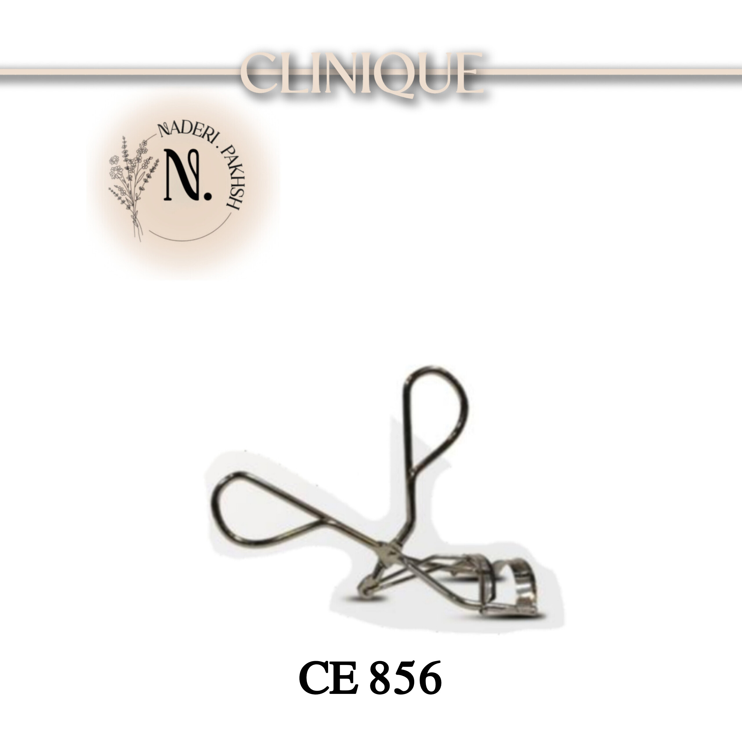 فرمژه تمام استیل یدک دار کلینیک مدل CE 856 اصل آلمان