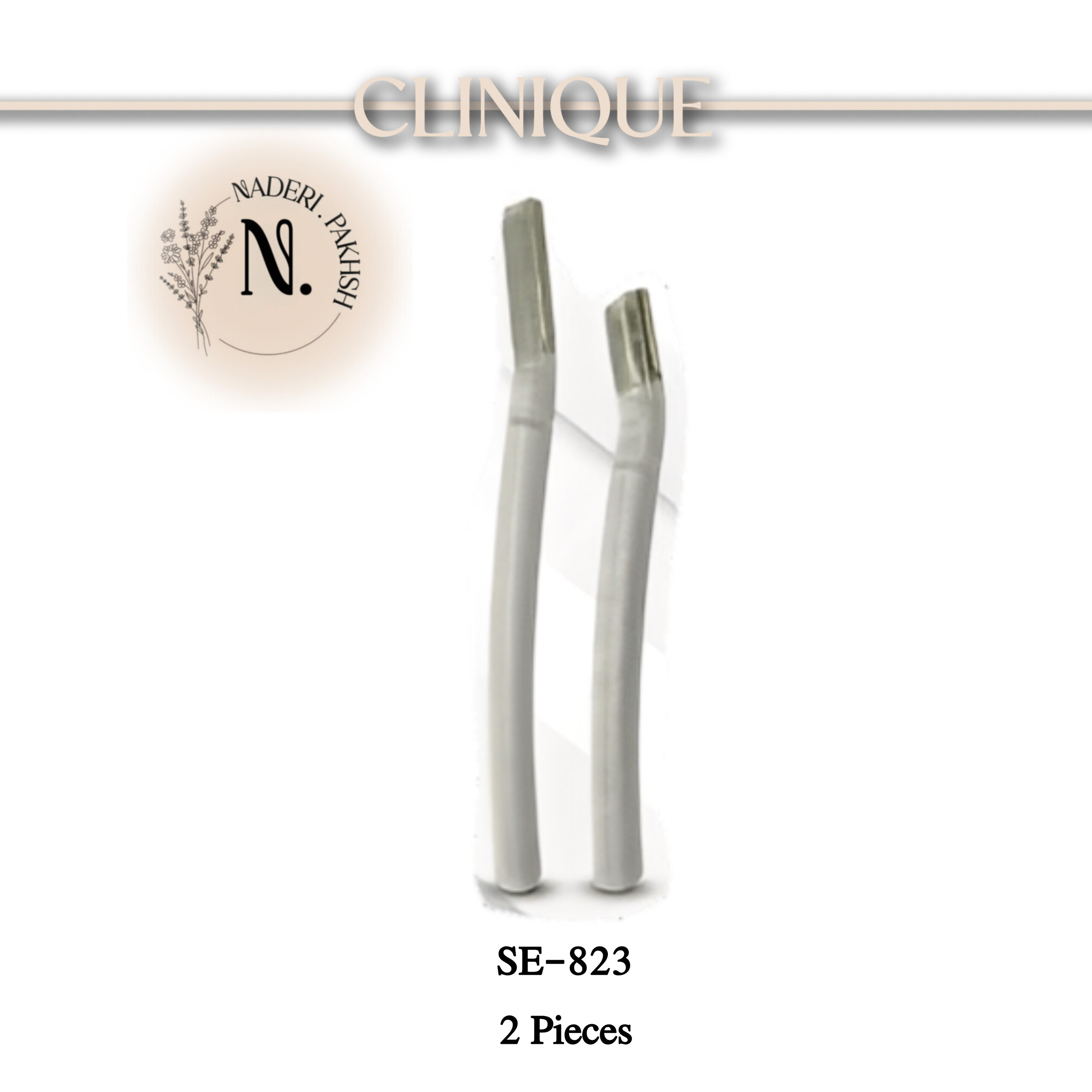 پک تیغ اصلاح صورت و ابرو کلینیک مدل 2تایی SE-823 اصل