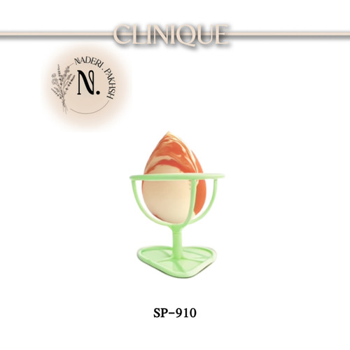 اسفنج آرایشی کلینیک مدل تخم مرغی ابروبادی پایه دار SB-910 اصل آلمان