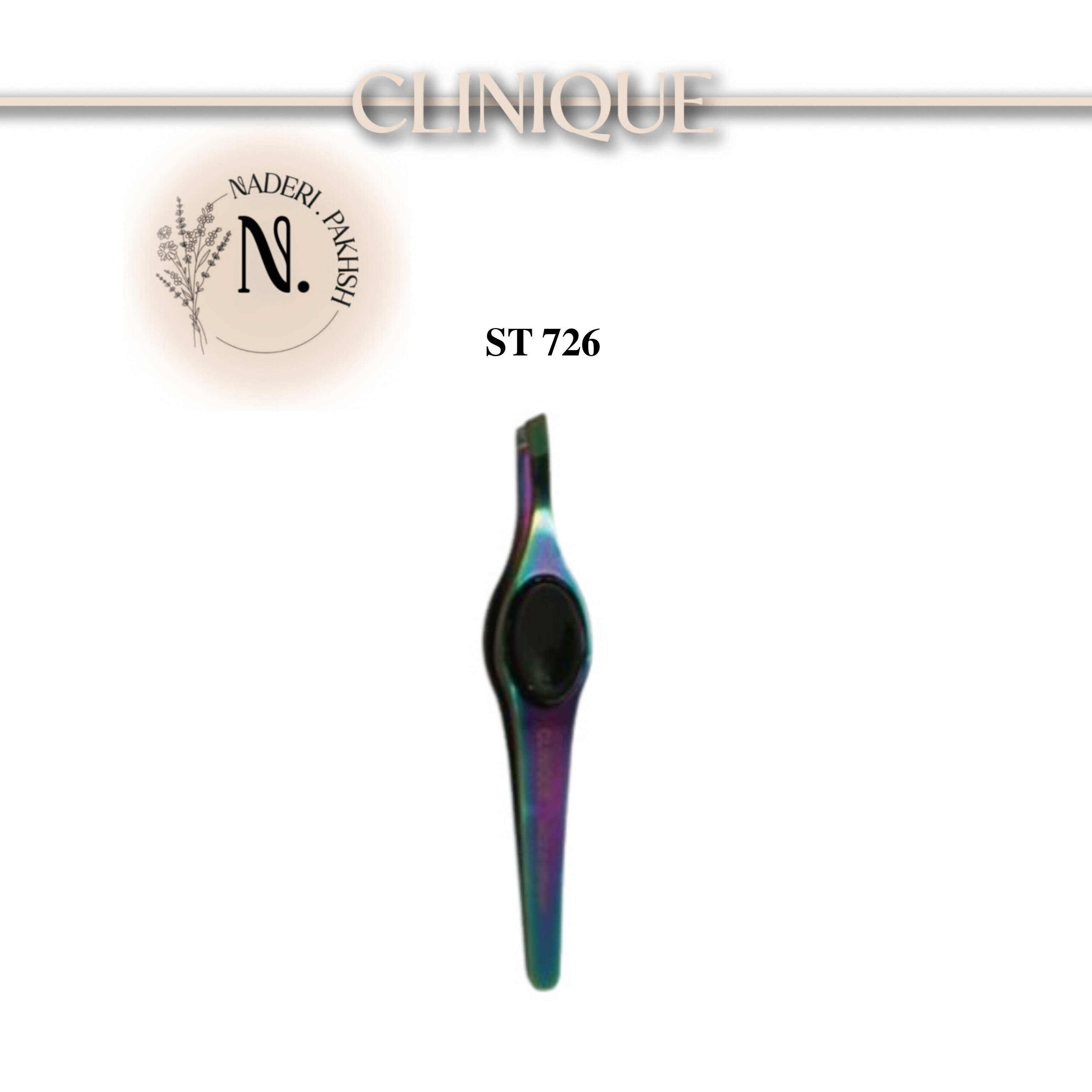 موچین ابرو هولوگرامی انگشتی کلینیک ST 726 اصل