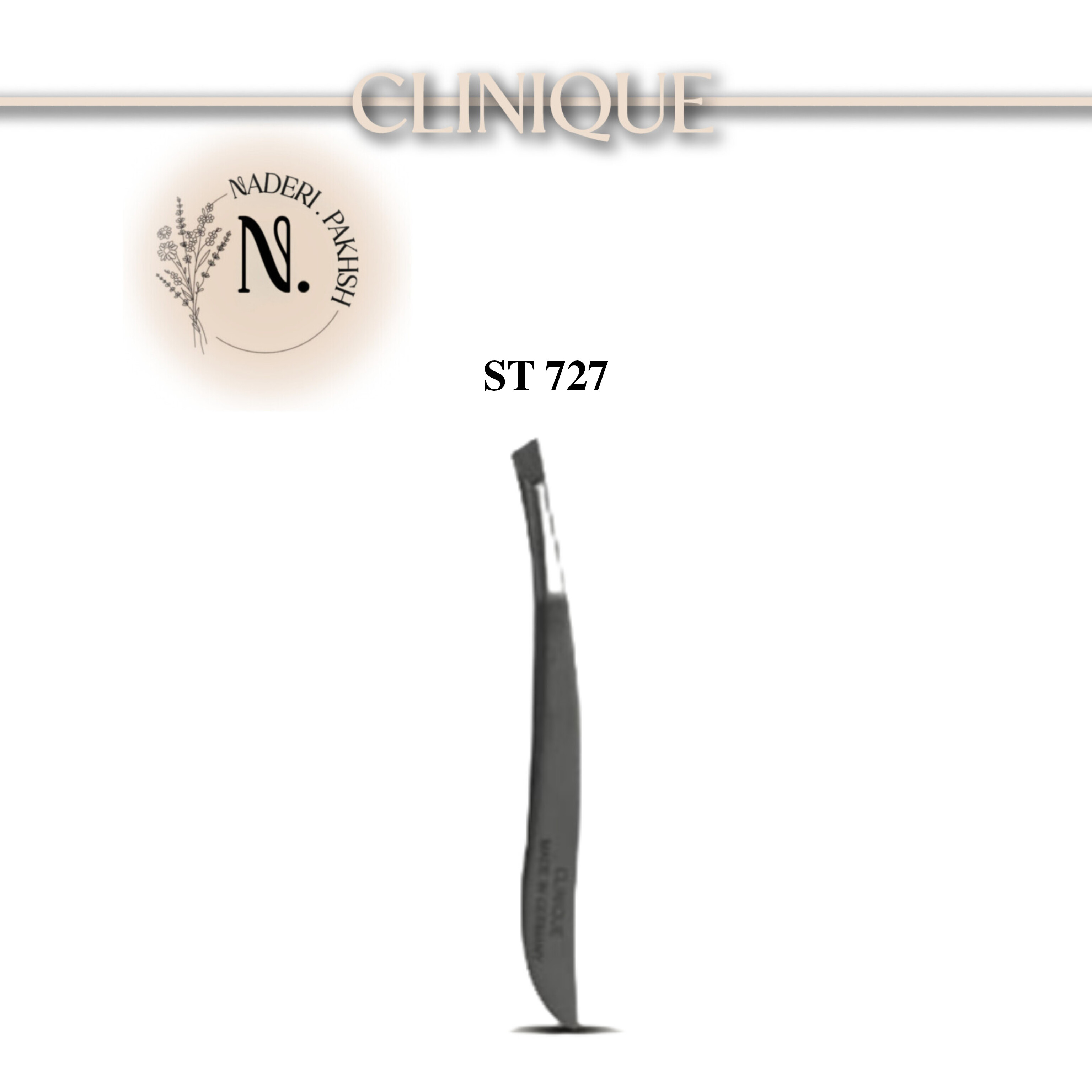 موچین ابرو انبری کلینیک ST 727 اصل