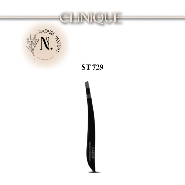 موچین هلالی مشکی کلینیک ST 729 اصل