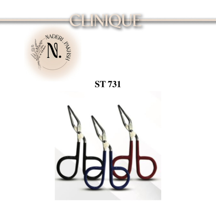 موچین قیچی دسته لاکی کلینیک ST 731 اصل