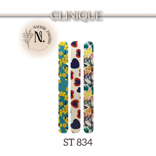 سوهان ناخن کاغذی دوطرفه کلینیک مدل ST834 اصل آلمان