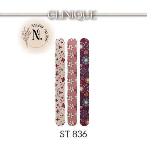 سوهان ناخن کاغذی دوطرفه کلینیک مدل ST836 اصل آلمان