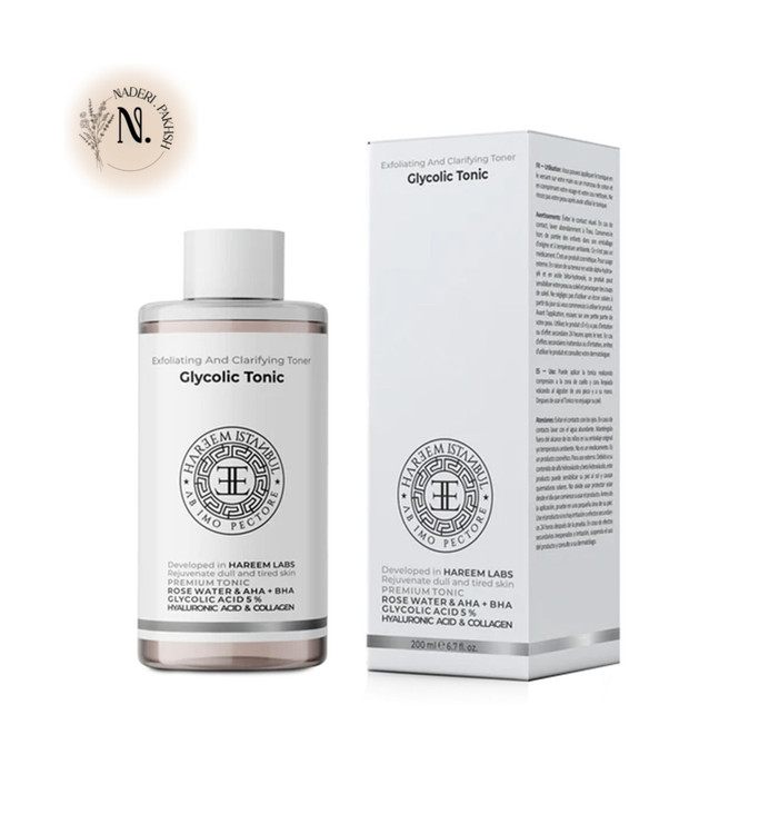 تونر شفاف کننده و لایه بردار هارم استانبول حجم 200 میل اصل ترکیه