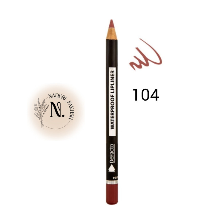 مداد لب چوبی دیفکتو اصل ترکیه 104