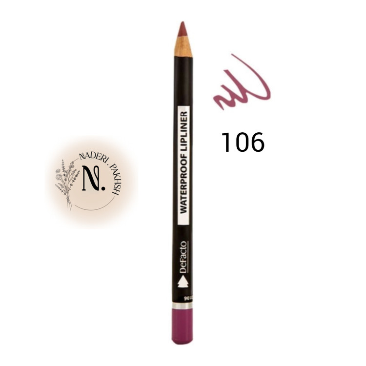 مداد لب چوبی دیفکتو اصل ترکیه 106