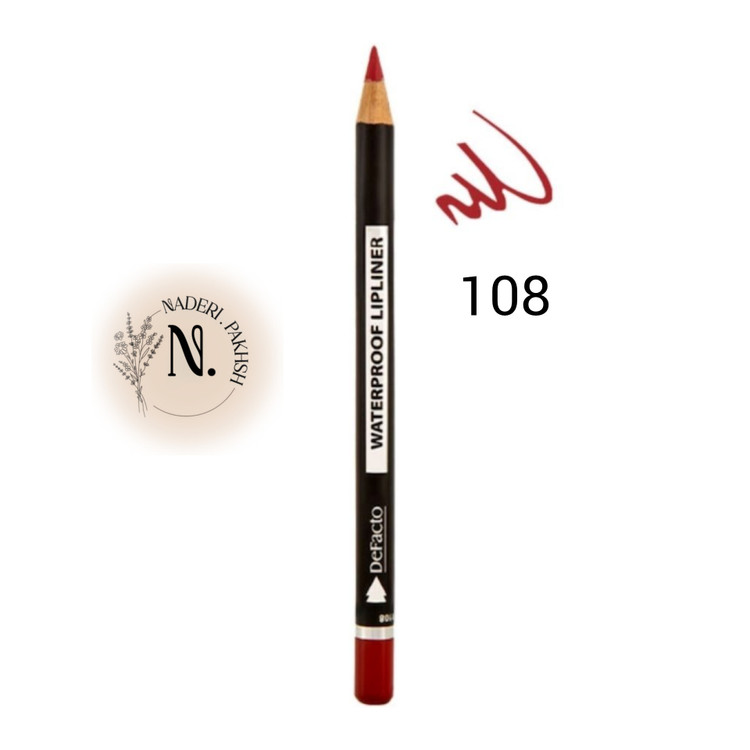 مداد لب چوبی دیفکتو اصل ترکیه 108